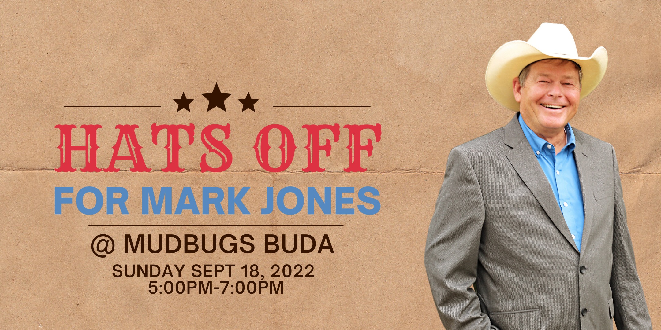 Hats Off for Mark Jones @ Mud Bugs